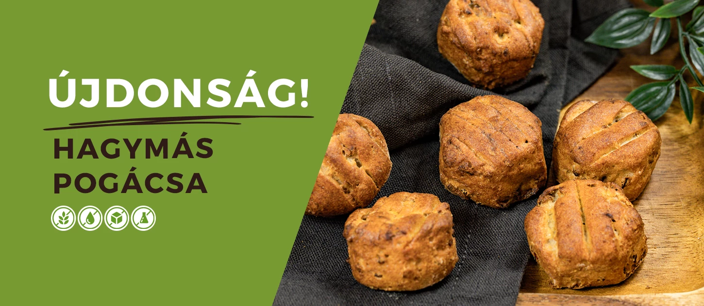 Újdonság hagymás pogács