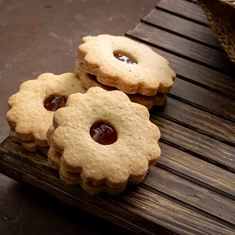 Gluténmentes linzer box