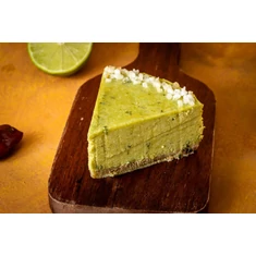 Gluténmentes nyers vegán bazsalikom lime torta 90 g