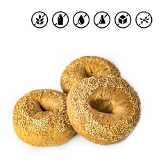 Gluténmentes Paleo Bagel 80g