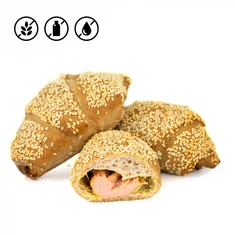 Gluténmentes mustáros virslis croissant 90g
