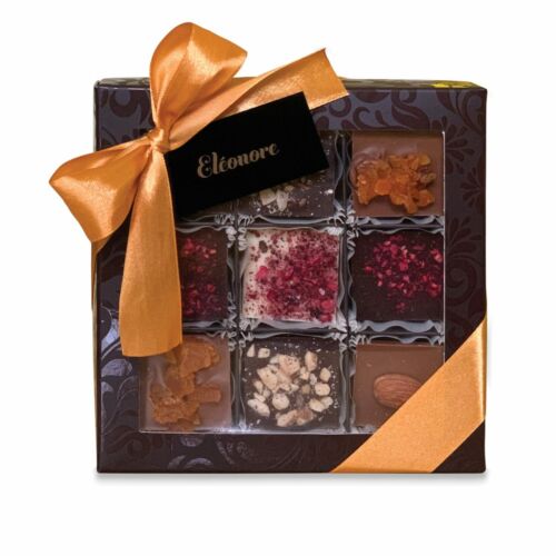 Eléonore Choco Box Csokoládé válogatás, Hozzáadott Cukormentes, Édesítőszerrel