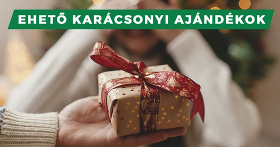 Ehető karácsonyi ajándékok