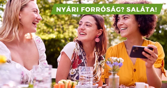 Könnyed, nyári saláta receptek