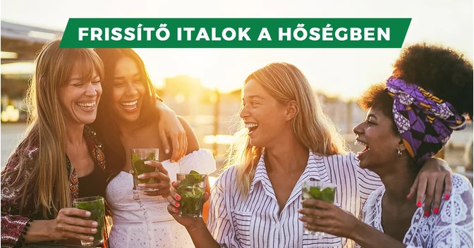 Frissítő nyári italreceptek