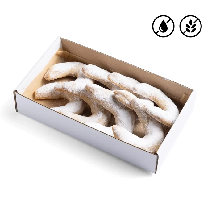 Gluténmentes vaníliás kifli box