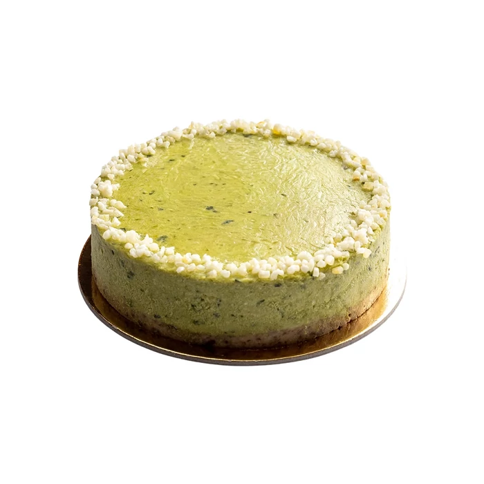 Gluténmentes nyers vegán bazsalikom lime torta 90 g