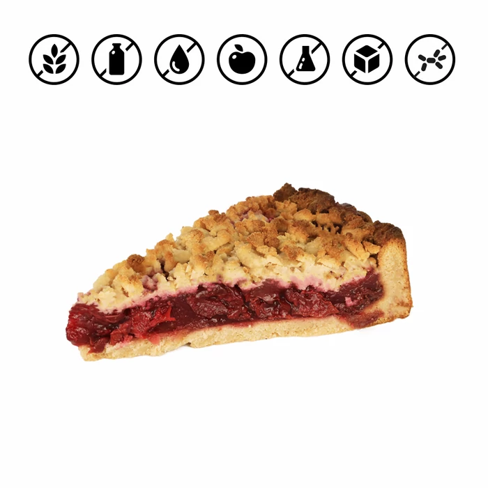 Gluténmentes Paleo meggyes pite 155g