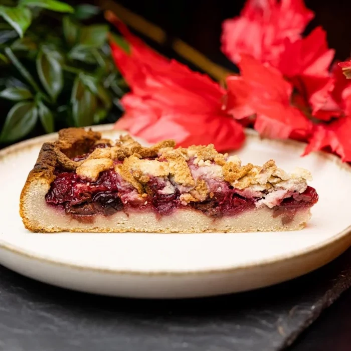 Gluténmentes paleo meggyes pite 155g