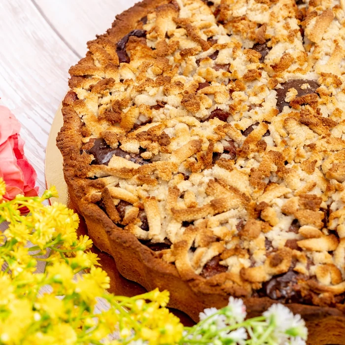 Gluténmentes paleo szilvás-fahéjas pite 12 szeletes