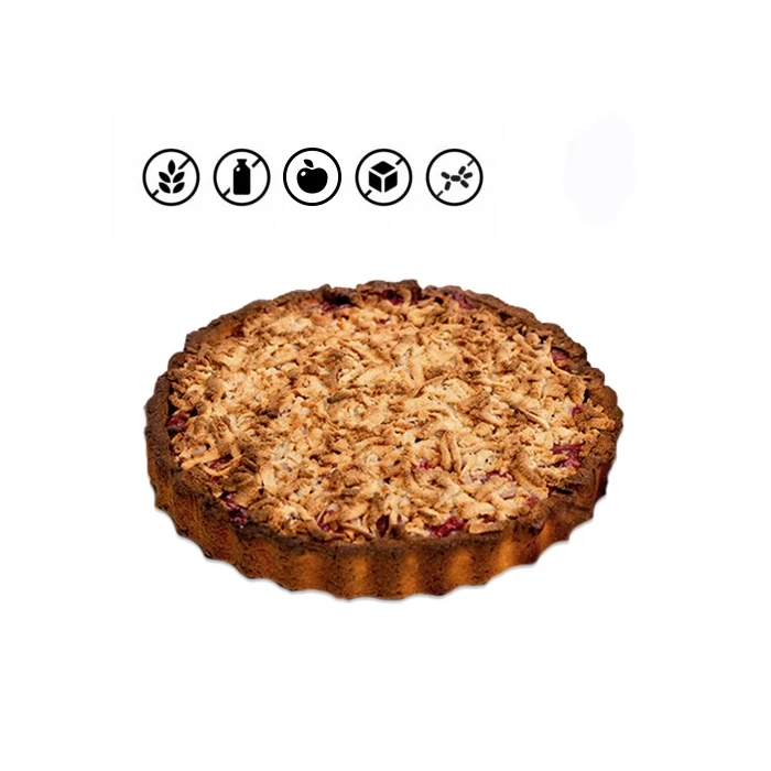 Gluténmentes paleo meggyes pite 12 szeletes